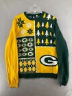 Green Bay Packers Sweater Mens XL Ugly Christmas