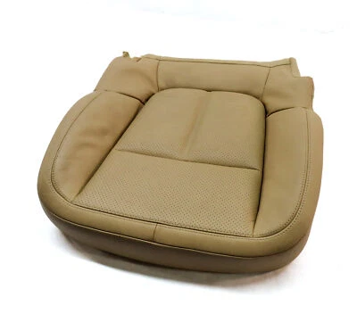 2013 PORSCHE CAYENNE (958) FRONT RIGHT PASSENGER LOWER SEAT CUSHION (BEIGE) - Image 1 of 4