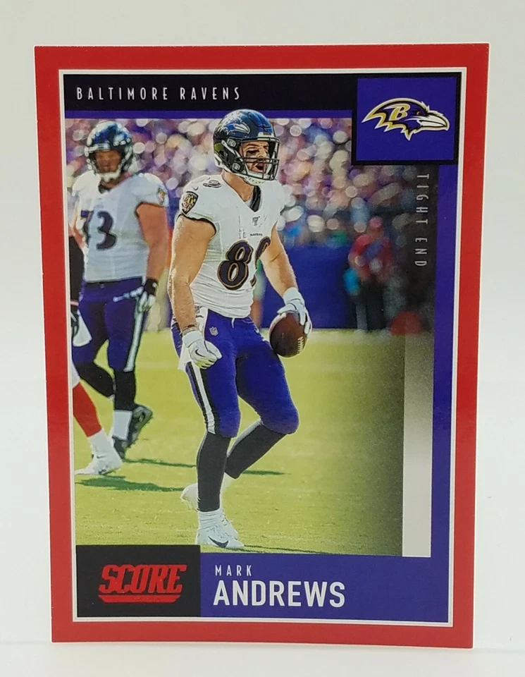 2020 Score Mark Andrews Red Parallel #46 Baltimore Ravens 🔥🔥 - Image 1 of 2