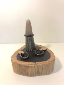 Anillos Madera De Amaranto - Imagen 1 de 3
