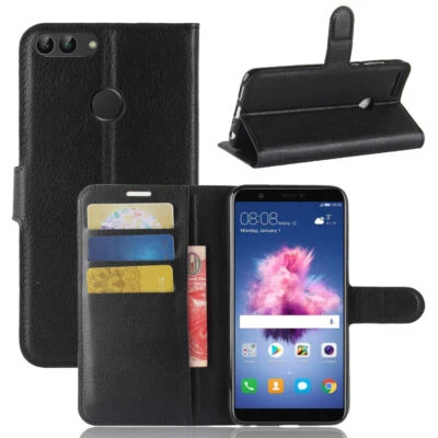 Handy Tasche für Huawei P Smart Klapptasche Flip Cover Case Schutz Hülle Etui - Bild 1 von 4