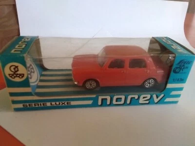 1/43 norev plastique simca 1000 orange saumon en boite n'57 - Photo 1/4