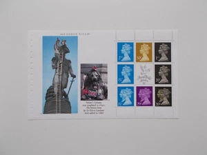 Panel folleto SG X906 Prestige ex-London Life DX11 Inc 15p Rb X906ea, 50p 2b X922 - Imagen 1 de 1