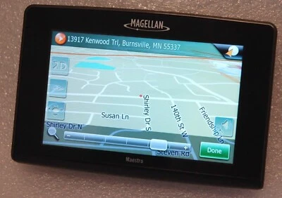 NEW Magellan Maestro 4350 Car Set GPS Bluetooth USA CANADA PR MAPS 4.3" LCD TTS - Image 1 of 4