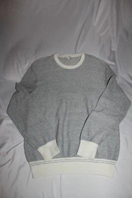 Gap Designed & Crafted Gray 100% Heavy Cotton Knit Sweater Size XL - Image 1 of 3