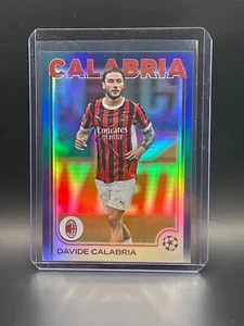 Topps Ucc Flagship Davide Calabria Parallel Card 160/275 Ac Milan 24/25 - Imagen 1 de 2