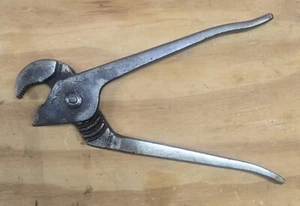 Vintage USA Utica Winkel Nut & Feder Zange Offset Arc Joint 506 Wasserpumpe. - Bild 1 von 7