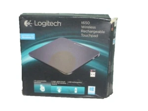 Logitech Rechargeable Touchpad T650 - 13 Customizable Gestures Multi-Touch Navig - Picture 1 of 7
