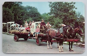 Postcard Stricklands Resort Mountain Inn Pocono Mountain Pennsylvania - Picture 1 of 2