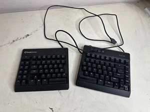 Clavier divisé Kinesis Freestyle Edge RGB manque 2 touches en l'état - Photo 1/6
