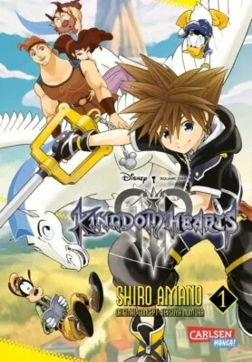 Kingdom Hearts III Band 1-3, Carlsen Manga, Deutsch, NEU