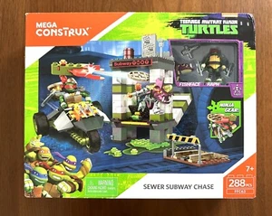 Mega Construx TMNT Sewer Subway Chase FFC63 Teenage Mutant Ninja Turtles NEW - Picture 1 of 8