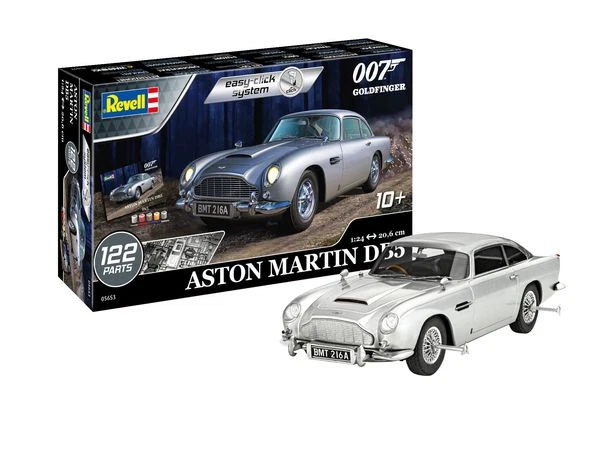 Aston Martin DB5 - 1/24 - James Bond 007 Goldfinger - REVELL 05653 - Immagine 1 di 1