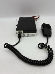 Vintage Cobra 19 PLUS CB Radio +Electret Condenser Microphone Untested - Picture 1 of 10