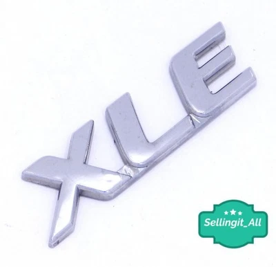 99-20 Toyota Sienna Liftgate Emblem Logo OEM 75443-08030 Chrome Trunk 03 04 Rear - Image 1 of 2