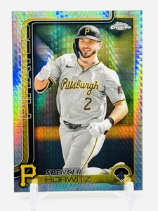 SPENCER HOROWITZ - PRISM REFRACTOR #243 - 2025 Topps Chrome PIRATES - Picture 1 of 2