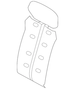 Genuine Hyundai Seat Back Heater 88370-S8510 - Picture 1 of 2
