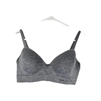 Sujetador Nautica Intimates para mujer 36C gris acolchado con aros camiseta sujetador Foto 1 de 4