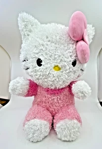 "Hello Kitty Suave Rosa Difuso 16"" Hobby Lobby Exclusivo 2023 Sanrio Peluche" - Imagen 1 de 15
