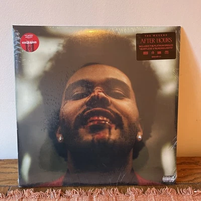 The Weeknd - After Hours - Limited Gold Red Splatter Vinyl - New & Sealed - Image 1 of 4