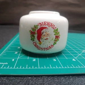 Buon Natale senza marchio con vaso di Babbo Natale alto 2,25 pollici - Foto 1 di 8