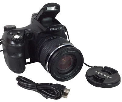 Fujifilm FinePix S6500fd Digital Bridge Camera 6.3MP 28-300mm Zoom Lens Working - Image 1 of 4
