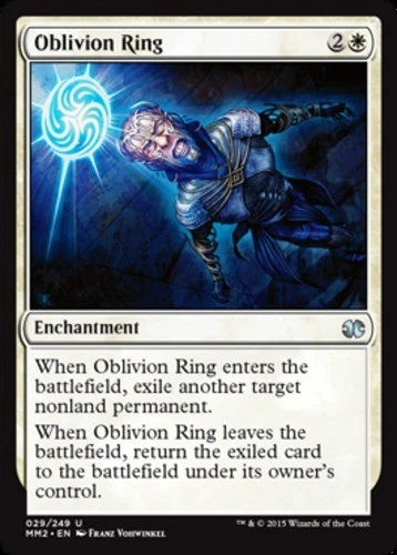 x1 Oblivion Ring - Modern Masters 2015 - NM - MTG - Image 1 of 1