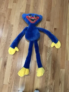 Poppy Playtime Huggy Wuggy 43” grande bambola di peluche jumbo blu - Foto 1 di 7