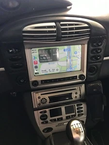 Silver - For Porsche 911 Carrera 996 986 993 Boxster Stereo Radio Player Carplay - Picture 1 of 22