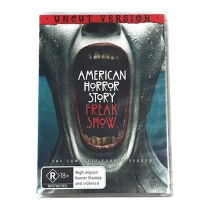 American Horror Story Season 4 Freak Show DVD Set - 4 Discs PAL Region 4 Rare - Picture 1 of 4