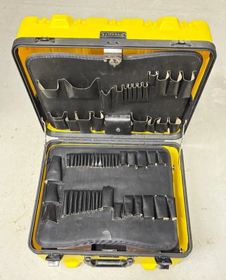 PLATT 369THY-S0SK SUPER-SIZE TOOL CASE w/ WHEELS TELESCOPING HANDLE MADE in USA - Image 1 of 4
