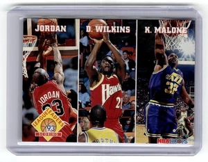 1993-94 Hoops Scoring Michael Jordan / Dominique Wilkins / Karl Malone #283 - Picture 1 of 2