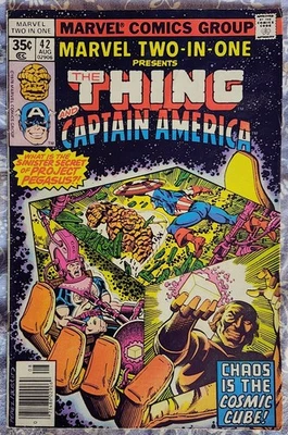 Marvel Two-In-One #42 Captain America! George Perez Cover! Marvel 1978 - image 1 of 4