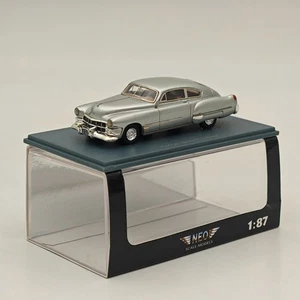 NEO SCALE MODELS 1/87 Cadillac Series 62 Sedanet Coupe Silver Resin Car Limited - Picture 1 of 9