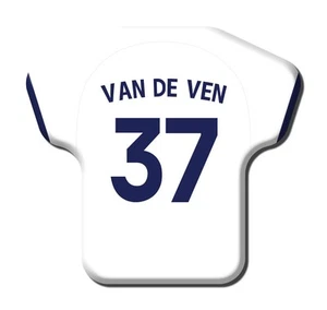Calamita Magnete T-Shirt Calcio 2023/2024 Tottenham 37 Micky Van de Ven (Van de - Foto 1 di 9