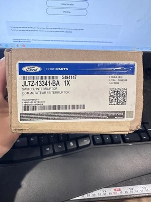 New OEM 2018-2024 Lincoln Navigator Signal Switch - Ford JL7Z-13341-BA Foto 1 de 2