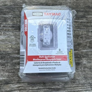 Brand New/Sealed Hubbell Taymac Multi-Application Weatherproof Receptacle Cover - Picture 1 of 5