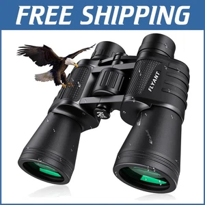 Ergonomic 20x50 Waterproof Binoculars – Best for Birdwatching & Sports Events - Picture 1 of 9