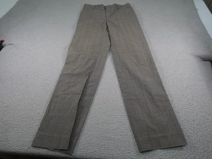 Pantalones de vestir Banana Republic calce moderno para hombre 33x34 gris Glen a cuadros - Imagen 1 de 11