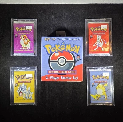 Conjunto Base 2 Pokémon TCG - Pacote Booster Selado Conjunto de Arte + Deck Inicial - Imagem 1 de 4