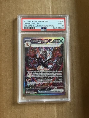 Pokemon SV Paldean Fates Charizard ex Special Illustration Rare 234/091 PSA 9 - Image 1 of 2