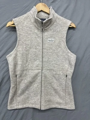 Women’s Ibex Wool Vest Oatmeal Heather Size M - Image 1 of 4