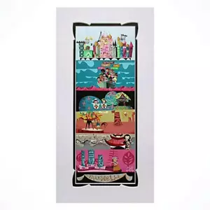 Disney Artist Print Childhood Tribute Mcbiff Small World Art 10 x 20 - Picture 1 of 1