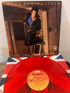 BRUCE SPRINGSTEEN Dancing In The Dark RED VINYL 1984 MEXICO 12" MAXI SINGLE Pop - Picture 1 of 7