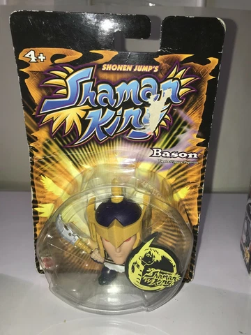 Mattel Shonen Jump’s Shaman King Bason  Figure SEALED & NEW (2004 Cover