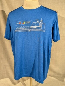 2018 Vancouver Marathon Ogio blaues Lauf-T-Shirt Erwachsene Größe 2X - Bild 1 von 10