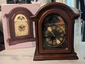 Acctim Wooden Radio Controlled Westminster Chime Mantle Clock - Picture 1 of 14