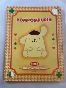 Sanrio 2022 Pompompurin Sticky Memo Book New In Package - Picture 1 of 8