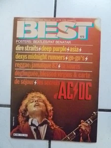 Magazine BEST n° 173 / DEC 1982 + POSTER BEATLES / PAT BENATAR - Foto 1 di 3
