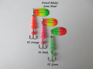Trout Bass Spinner Lure - "Pick Spinnerbait Color & Quan." - Picture 1 of 9